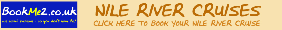 Nile River Cruises with BookMe2.co.uk